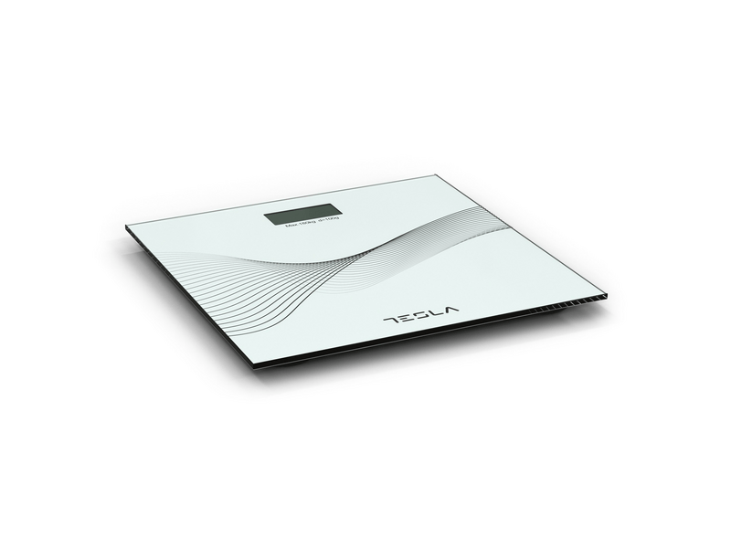Tesla BS103W Személymérleg, fehér