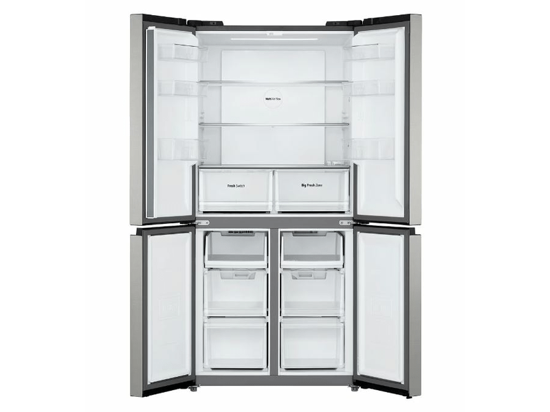 LG GMM41MSBEM Négyajtós hűtőszekrény