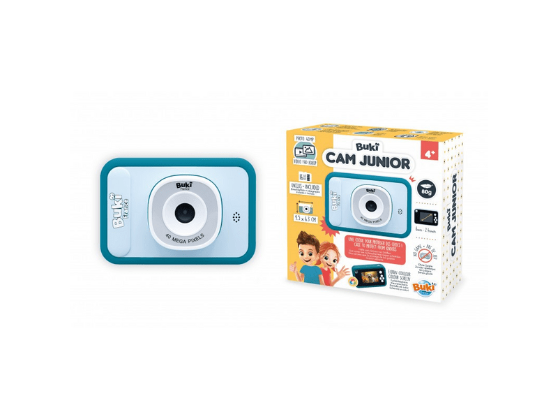 Buki Junior kamera és fényképezőgép 16 GB-os SD kártyával (PV011)