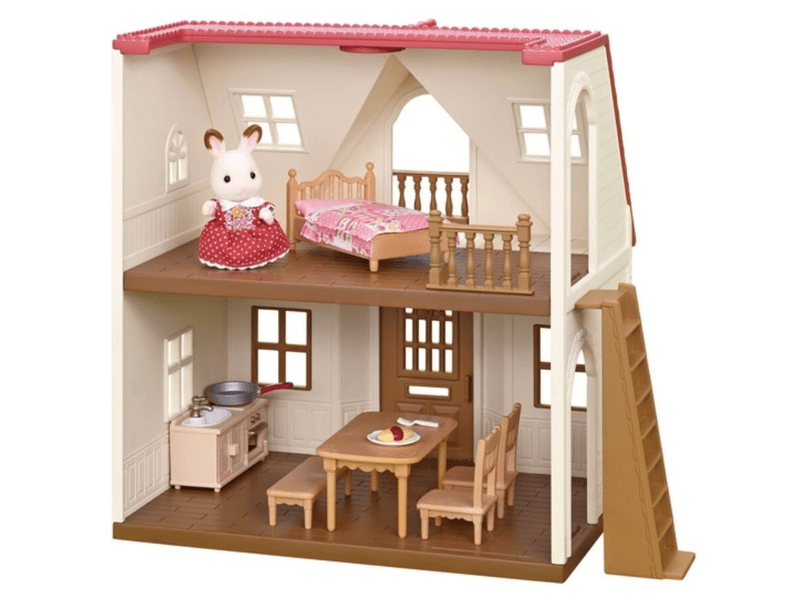 Sylvanian Families piros tetős kezdő házszett (5303)