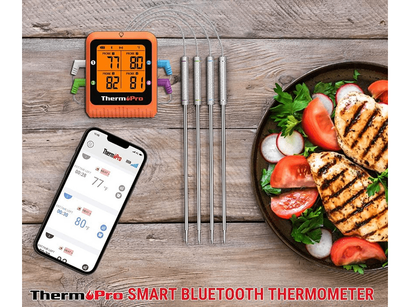 Thermopro digitalni Bluetooth termometar s 4 sonde (TP-930)