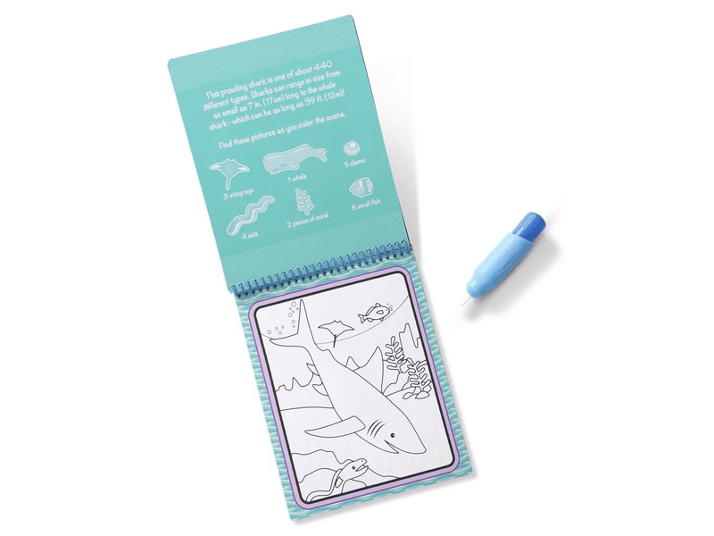 Melissa & Doug Kreatív játék, Rajzolás vízzel, tenger