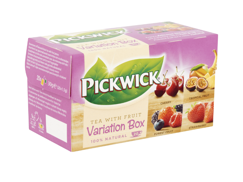 Pickwick Variációk fekete tea, Lila, 20 db