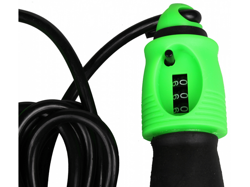 Merco Calorie ugrálókötél számlálóval, zöld (40945)