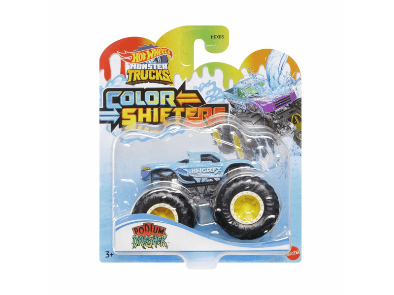 Hot Wheels Monster Trucks Színváltó autó, többféle (HGX06)