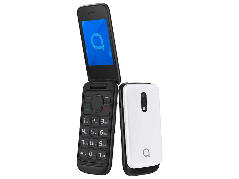Alcatel 2057 Mobiltelefon, fehér + Yettel csomag