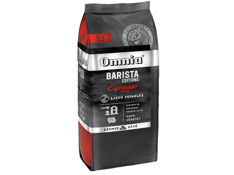 Omnia Barista Edition Espresso Mezzo Szemes kávé, 900g