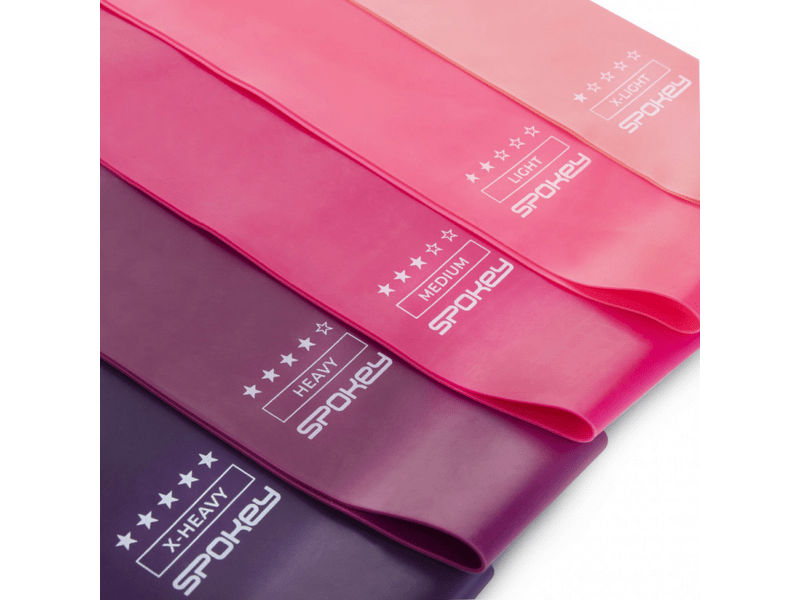 Spokey Artio Pink gumiszalag hurok szett (40483)