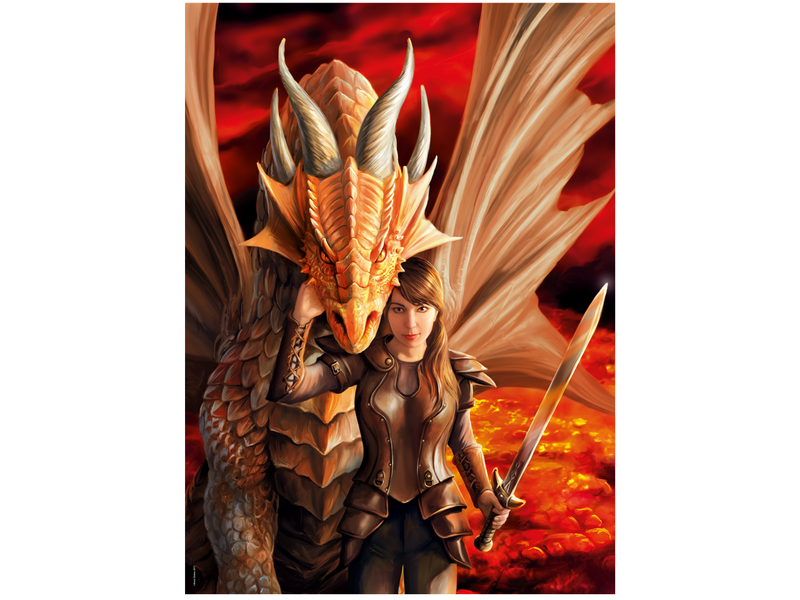 Clementoni Anne Stokes Collection - Inner Strenght puzzle, 1000 db (39464)