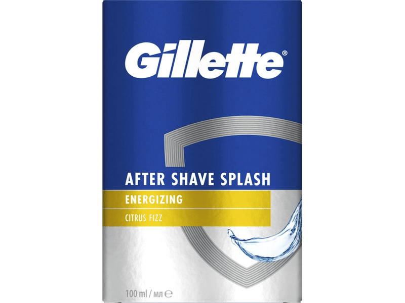 Gillete Splash Gillette Series Energizáló Aftershave Splash, Citrus Fizz, 100 ml