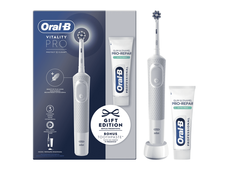 Oral-B Vitality Pro D103 Elektromos Fogkefe + fogkrém