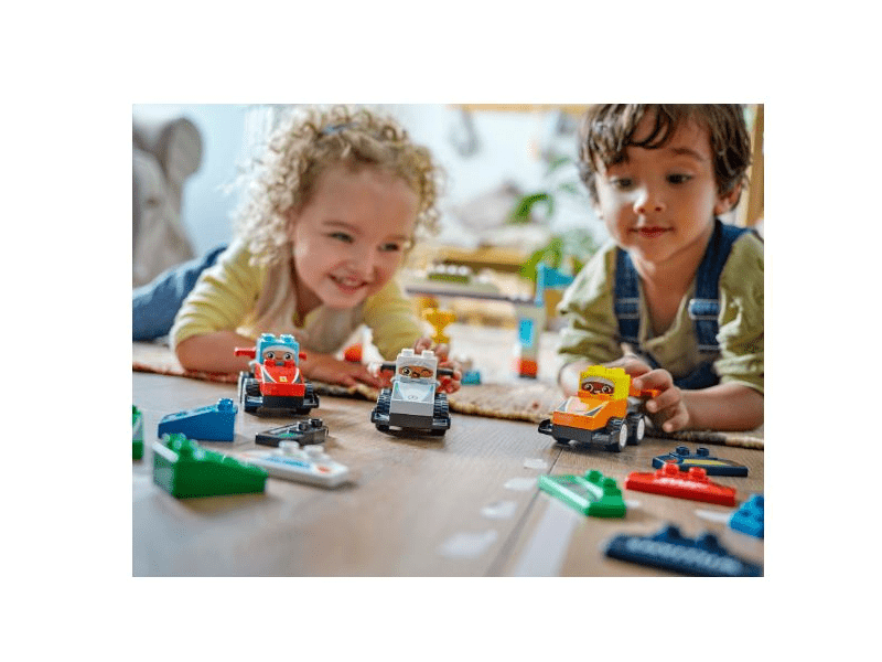 LEGO® DUPLO® City Adventures F1® trkaći automobili i vozači (10445)