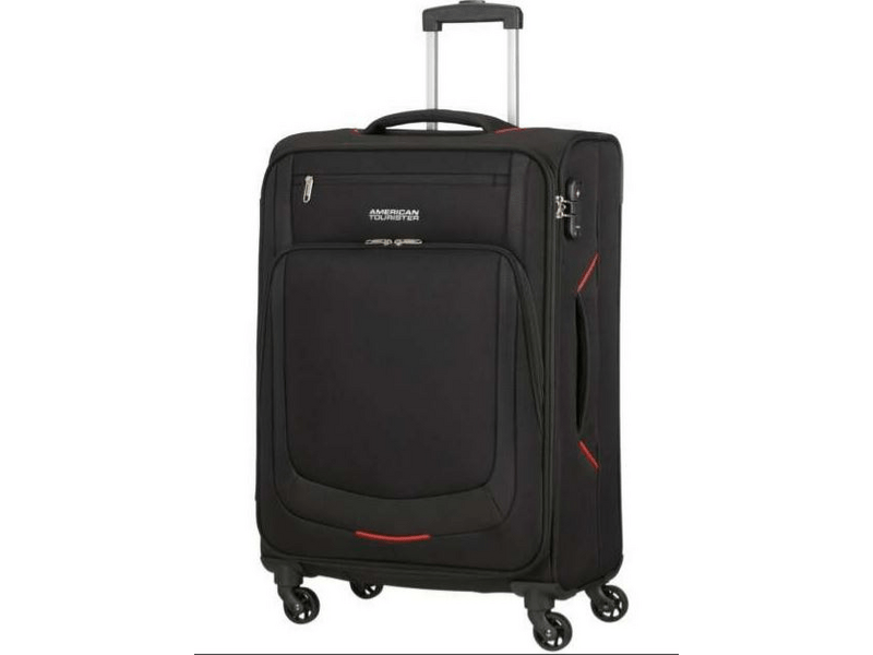 American Tourister Summer Session Bőrönd szett, fekete-piros (125808-1073)