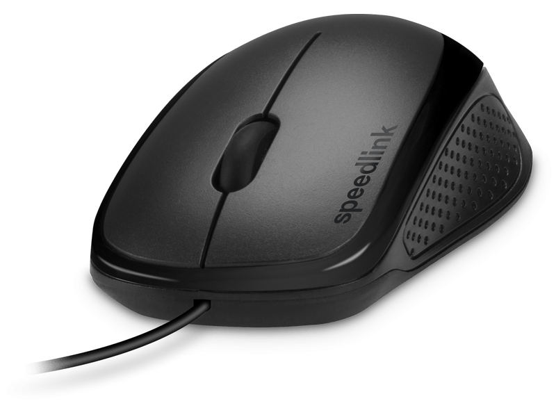 SpeedLink Kappa vezetékes egér, fekete (SL-610011-BK)