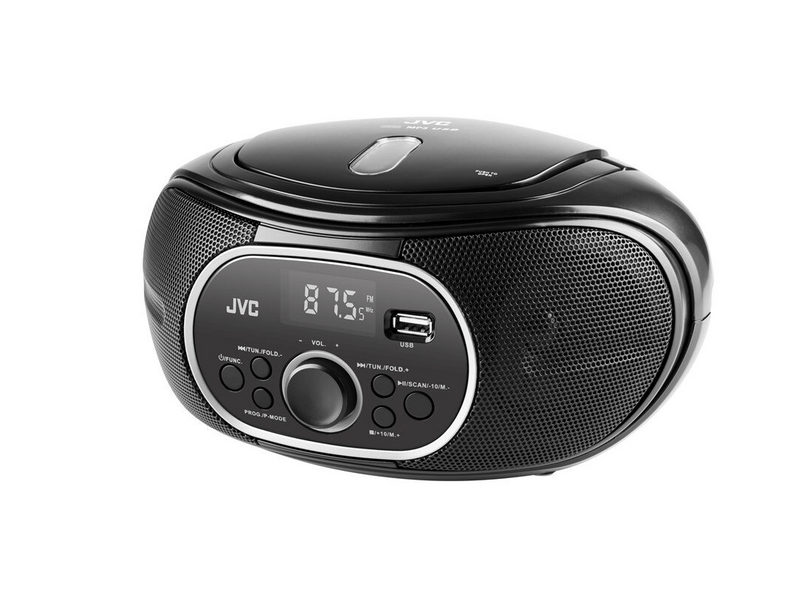 JVC RD-E221B Rádió CD lejátszóval