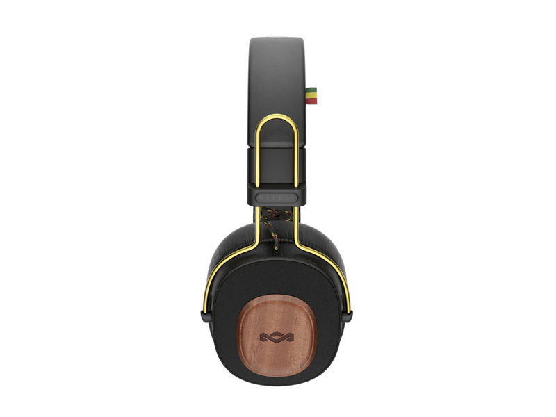 Marley Positive Vibration Riddim Bluetooth fejhallgató, rasta (EM-JH135-RA)
