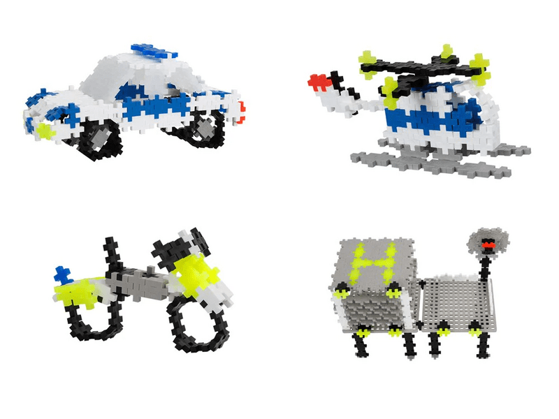 Plus-Plus Rendőrállomás, 760 db-os (3762)
