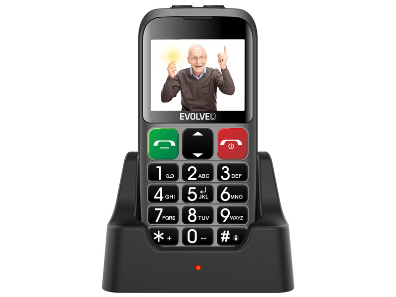 EVOLVEO EasyPhone EB (EP850) Senior mobiltelefon töltőállvánnyal