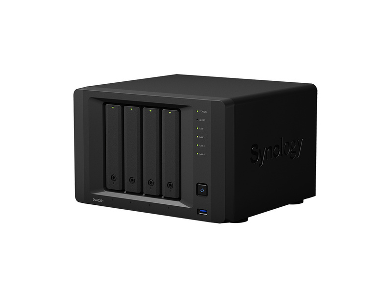 Synology DVA3221 NVR 4 fiókos NAS