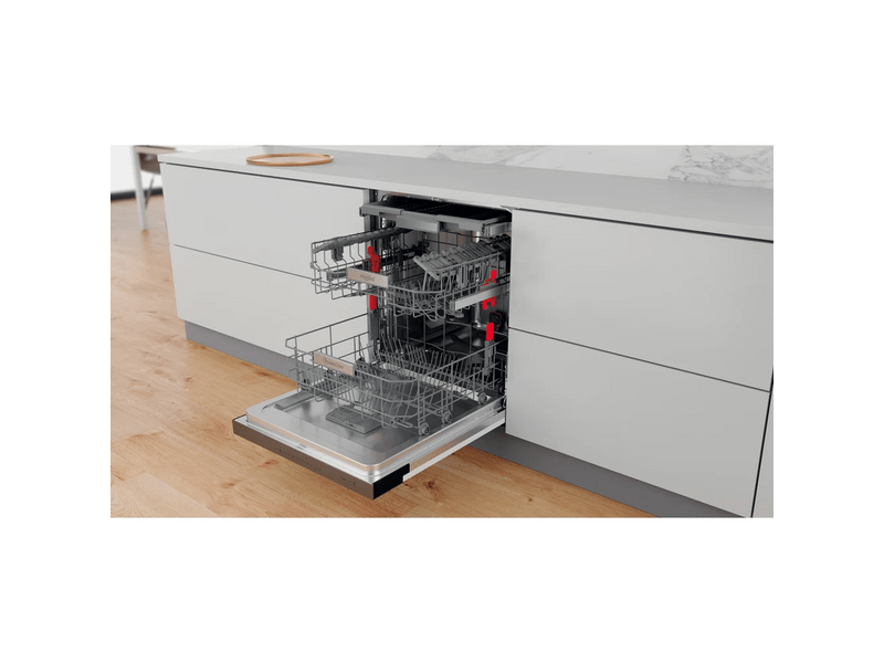 Whirlpool WBO 3O33 PLX Beépíthető elölvezérelt mosogatógép