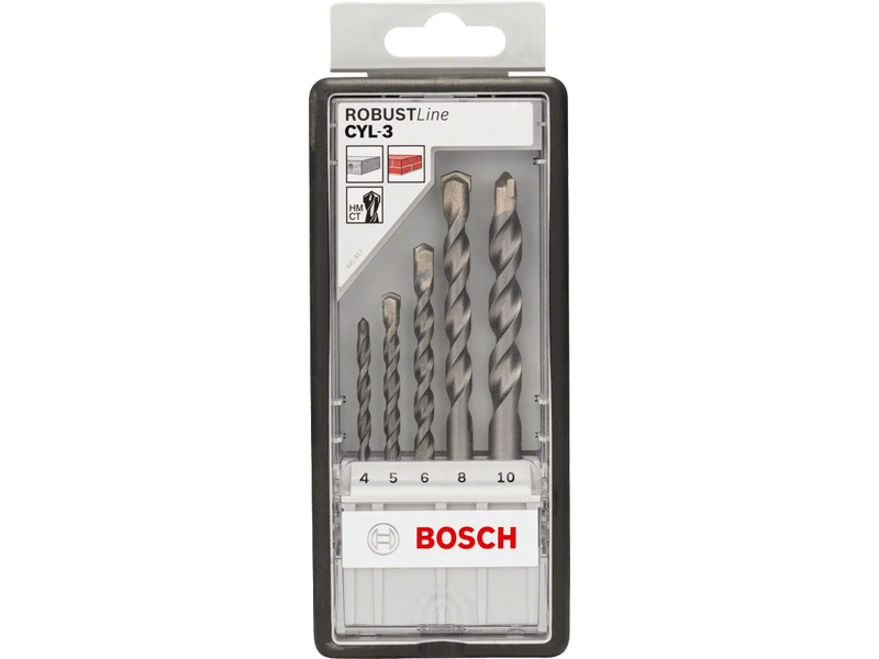 Bosch CYL-3 Robust Line set bušilica za beton, 5 kom (2607010524)