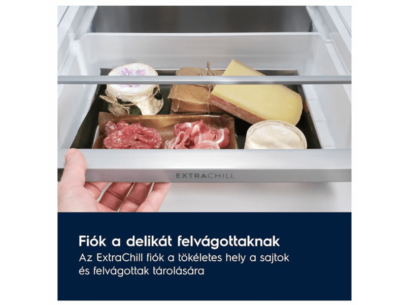 Electrolux ENT6MD18S3 Beépíthető alulfagyasztós hűtőszekrény