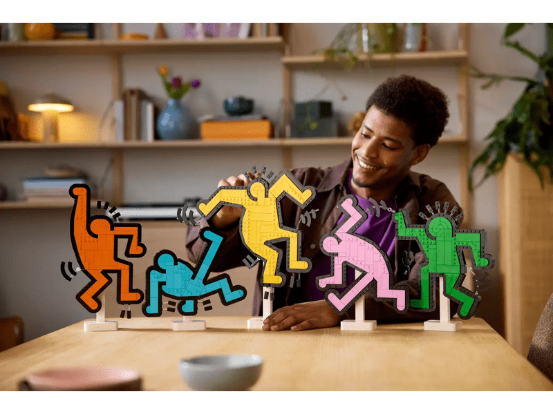 LEGO® Art Keith Haring – Táncoló figurák (31216)