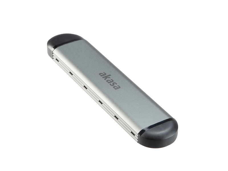 Akasa M.2 SATA/NVMe SSD - USB Külső SSD ház (AK-ENU3M2-04)