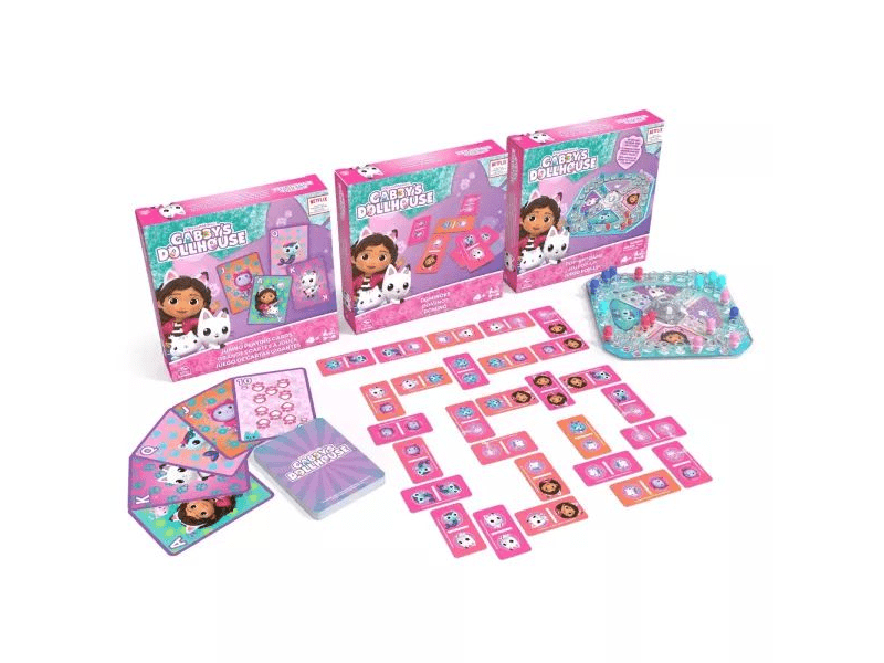 Gabi babaháza: 3 az 1-ben társasjáték csomag (6066779)