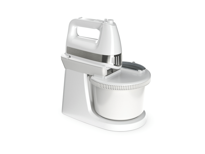 Tesla MX505WXB Tálas kézi mixer, fehér-inox
