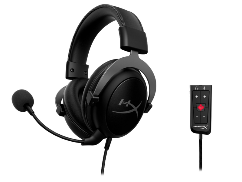 HyperX Cloud II Gamer headset, fekete-szürke (4P5L9AA)