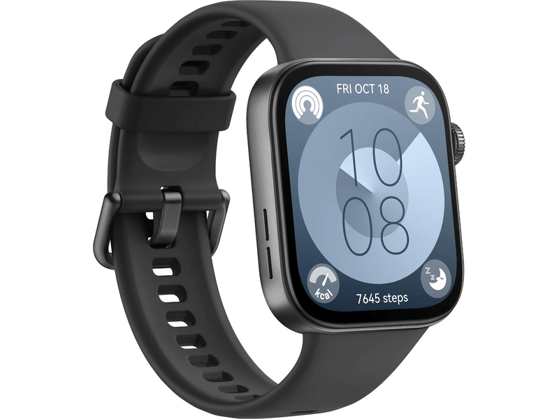 Huawei Watch Fit 3 Smartwatch, crni