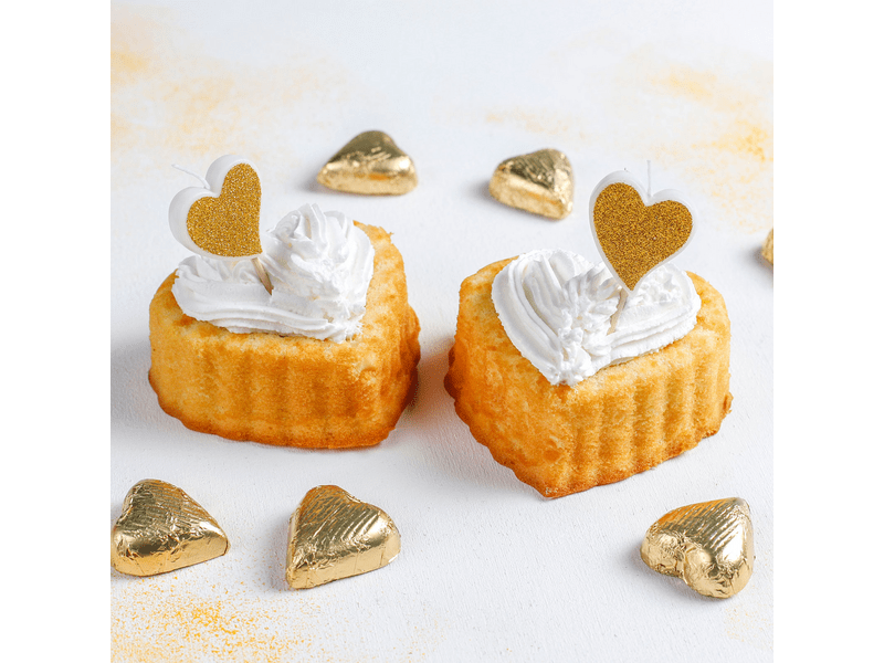 Bewello 57535G Szilikon sütőforma - szív