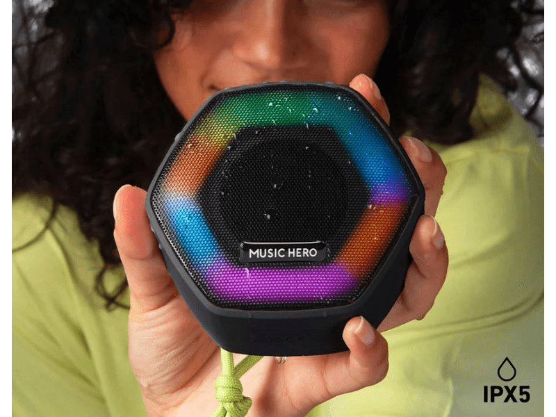 Music Hero Ibiza Bluetooth zvučnik, crni (MHSPIBIZA5BTK)