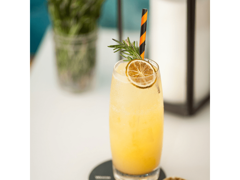 Family 57159F Halloween Papír szívószál, 25 db