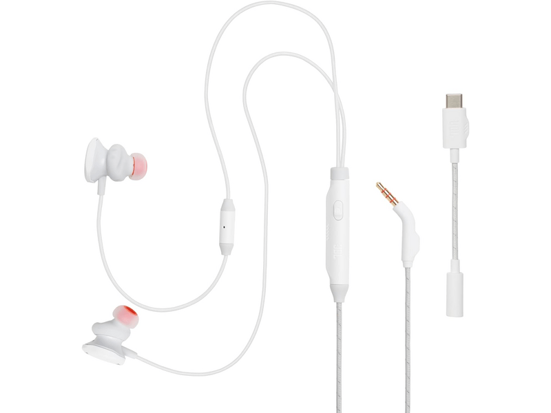 JBL Quantum 50C Vezetékes gamer fülhallgató, fehér