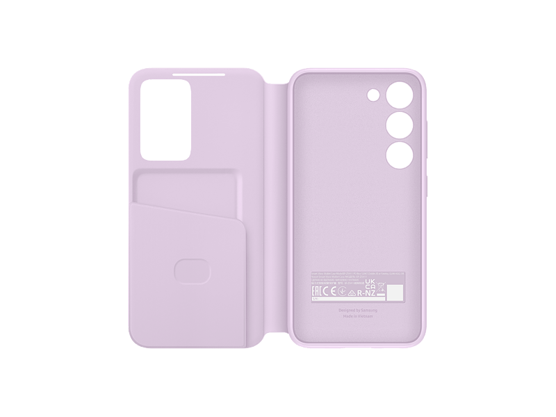 Galaxy S23 Smart View Wallet Case, Lilac