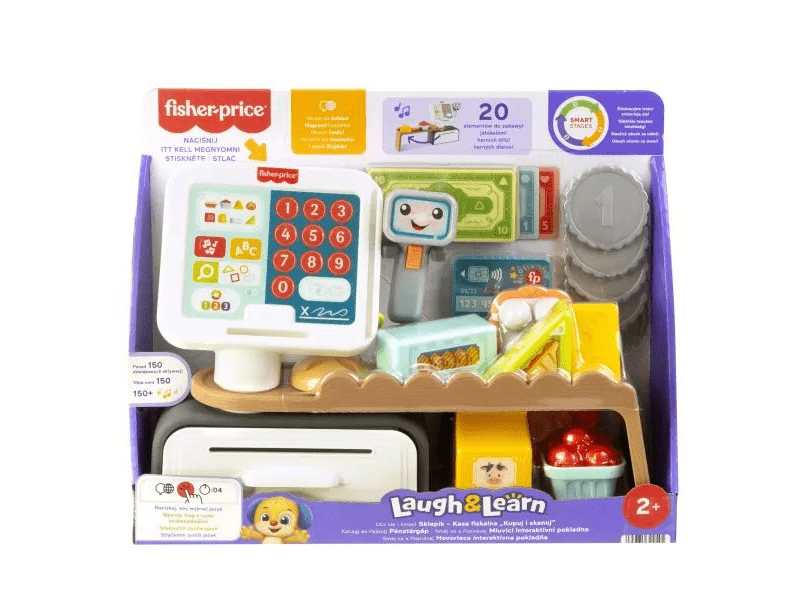 Fisher-Price Kacagj és fejlődj pénztárgép (JGW98)
