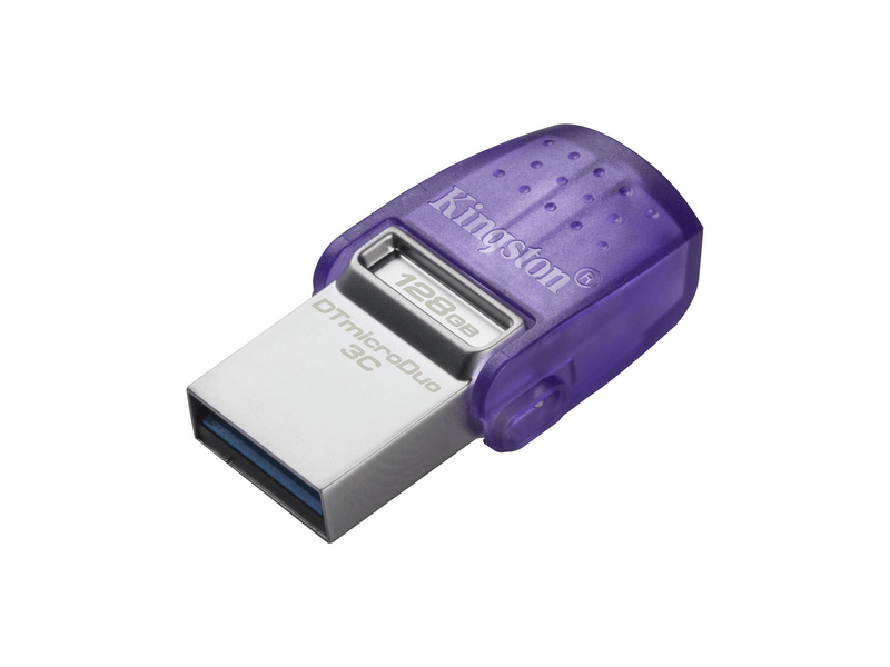 Kingston DataTraveler microDuo 3C USB-A+USB-C USB memorijski ključ, 128 GB