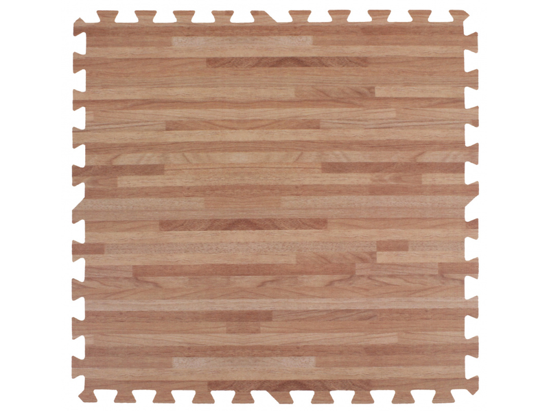 Merco Woody puzzle szőnyeg szett, barna (40634)