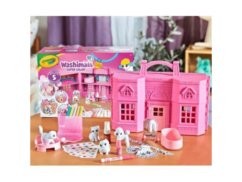 Crayola Washimals Szépségszalon játékszett (74-7500)