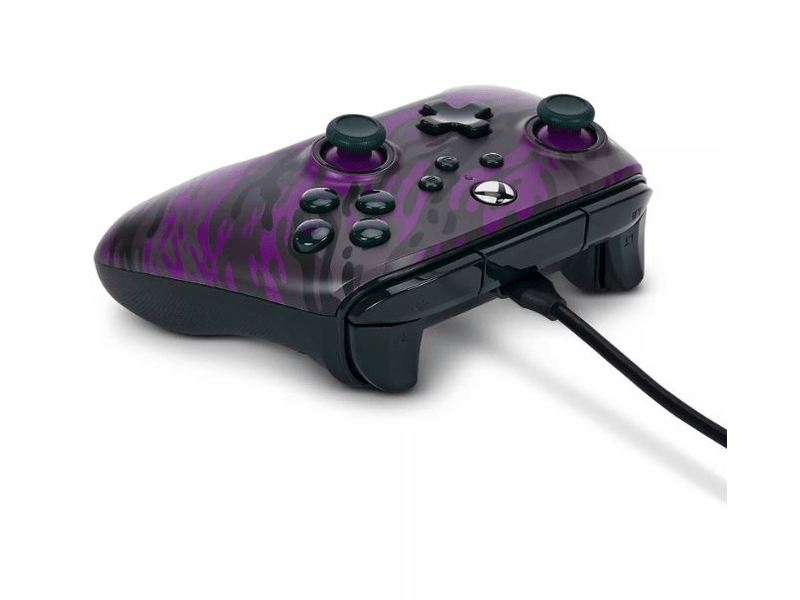 PowerA Advantage Xbox Series X|S Vezetékes kontroller, Purple Camo (XBGP0237-01)