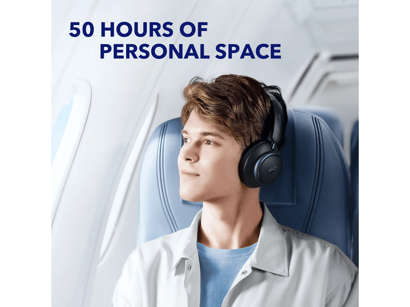 Anker Soundcore Space Q45 Bluetooth fejhallgató, fekete (A3040G11)