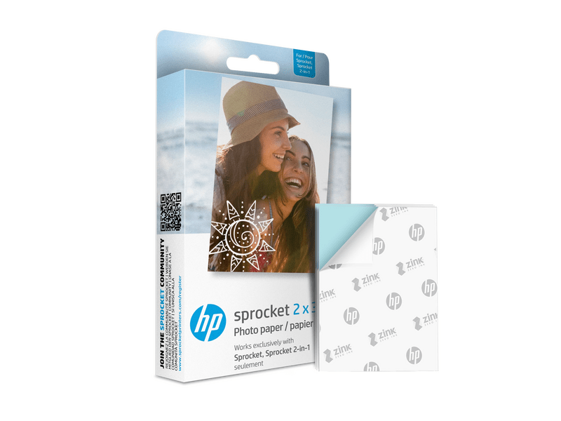 HP Sprocket 2x3
