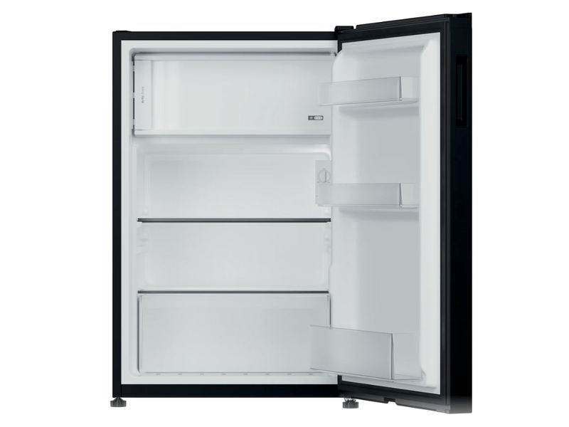 Egyajtós hűtő, E,114l,hűtő 100 l,fekete