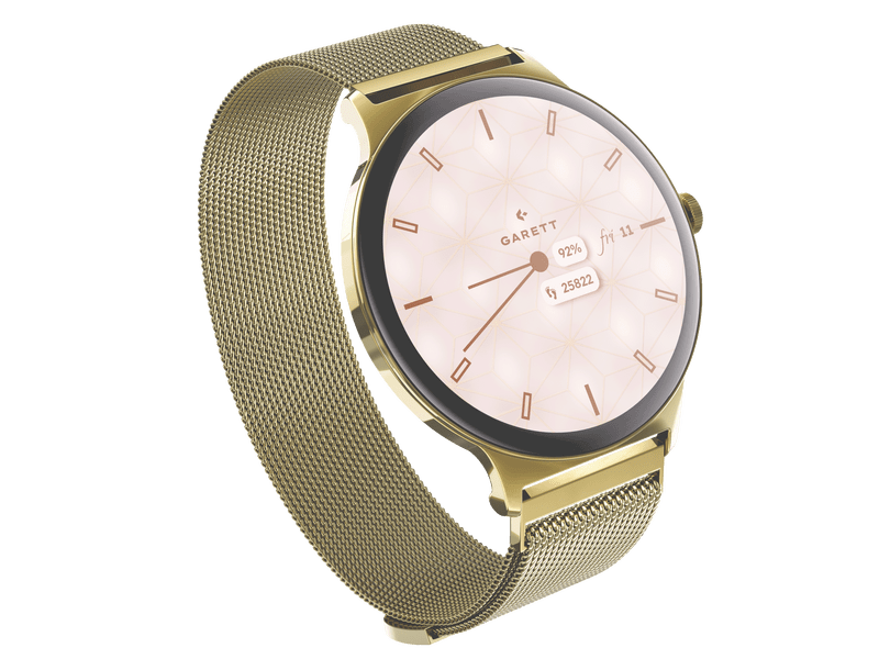 Garett Verona 2 Mesh női okosóra, arany