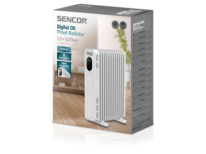 Sencor SOH 6213WH Digitális olajradiátor