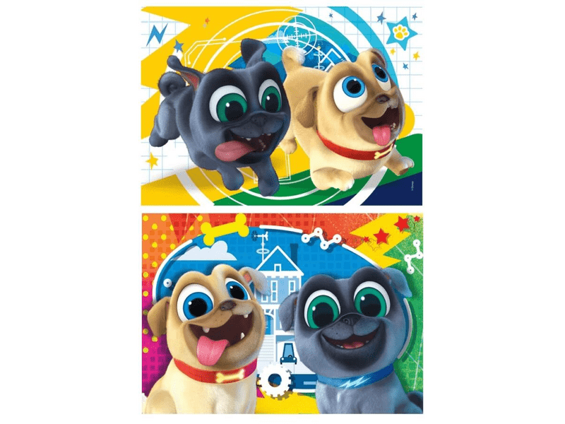 Clementoni Kutyapajtik Puzzle, 2 x 20 db (24767)