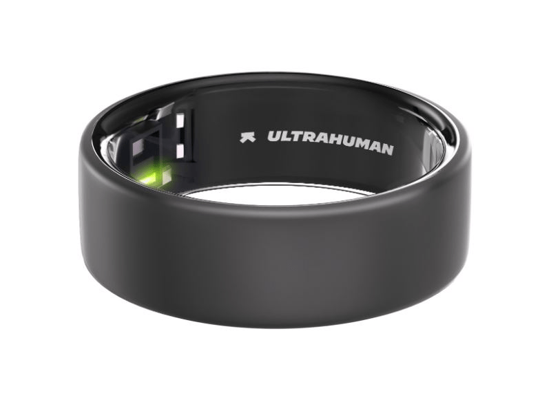 Ultrahuman Ring Air Okosgyűrű, mattszürke, 12-es méret (UHRA-MG-12)