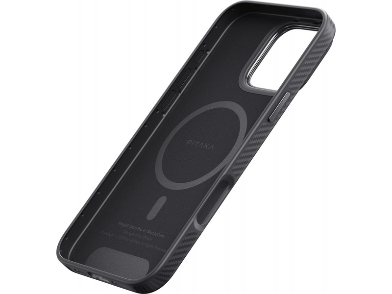 Pitaka iPhone 16 Pro Max ekstra jaka maska, crna (KI1601PMPA)